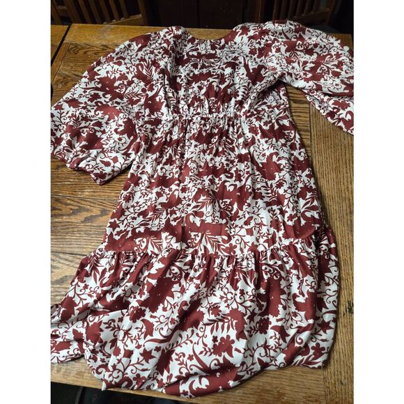 Anthropologie Delfi Collective Isolde Maxi Dress Sz Large - Picture 4 of 4